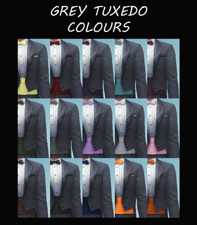 Sims 4 Tuxedo Transformed by Simmiller at Mod The Sims