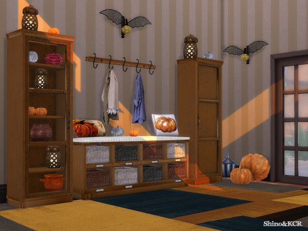 Sims 4 Halloween 2015 set by ShinoKCR at TSR