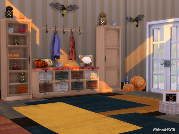 Sims 4 Halloween 2015 set by ShinoKCR at TSR