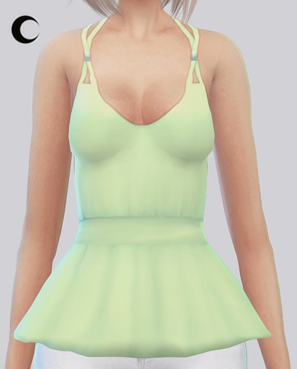 Sims 4 Flossy Style Top at Kalewa a
