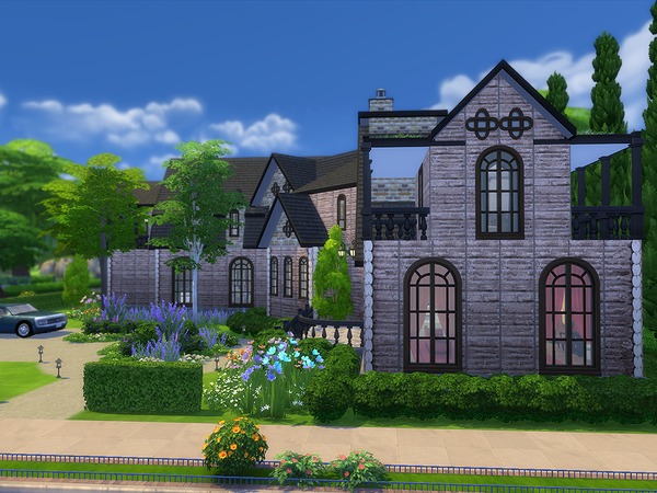 Sims 4 Lambert Estate by Ineliz at TSR