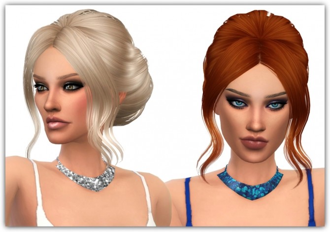 Sims 4 Glitter Love Necklace at Maimouth Sims4