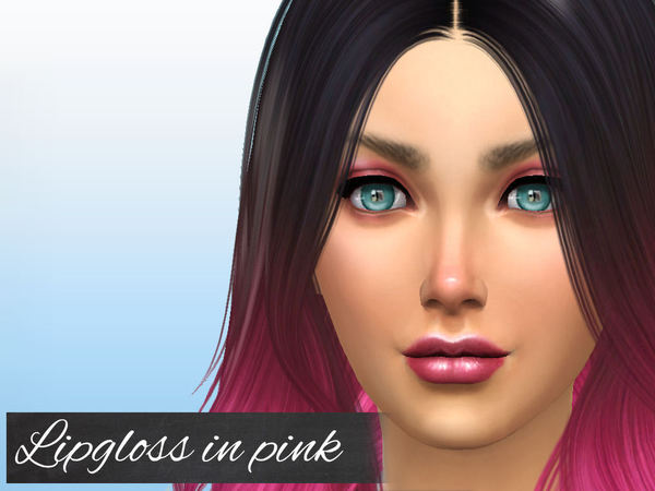 Sims 4 Victorias Fortune Lipgloss No. 01 by fortunecookie1 at TSR