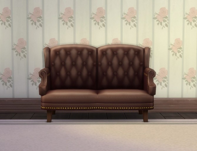 Sims 4 Executive Loveseat by plasticbox at Mod The Sims