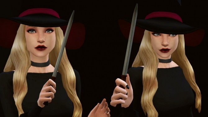 Sims 4 Wand accessory and 6 poses at Pickypikachu