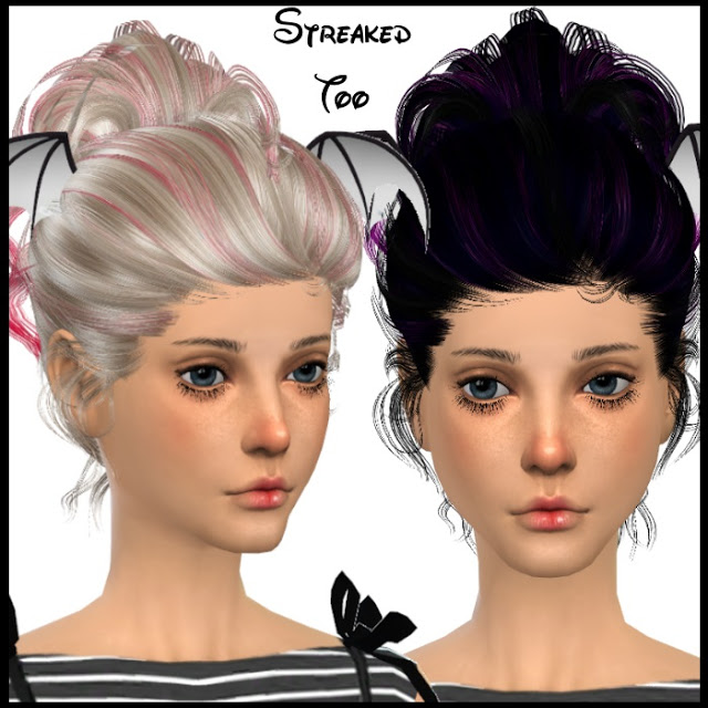 Sims 4 Newseas YU093 hair edit at Dachs Sims