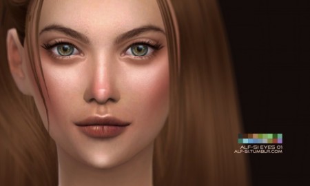 Eyes 01 at Alf-si » Sims 4 Updates