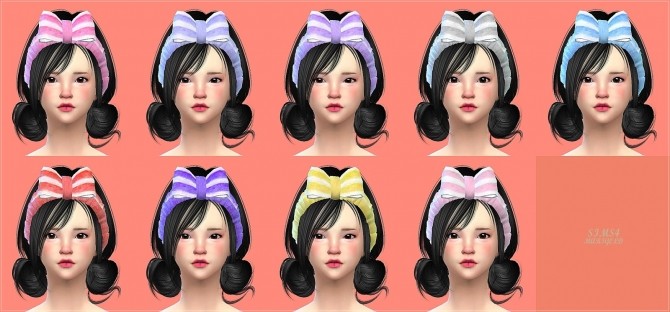Sims 4 Face wash head band at Marigold