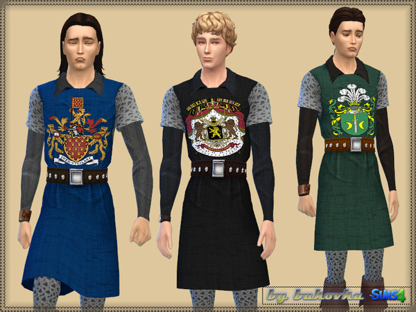 Sims 4 Knight Costume by bukovka at TSR