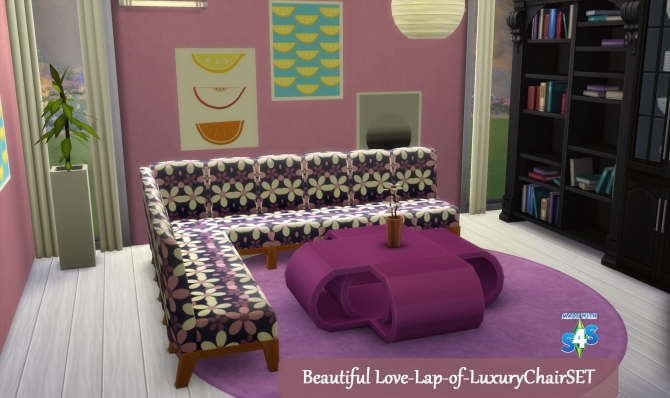 Lap of Luxury Modern Chair by wendy35pearly at Mod The Sims » Sims 4 ...