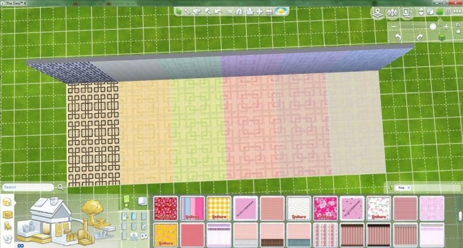 Sims 4 Modern Wallpapers and Tiles at Desicat674