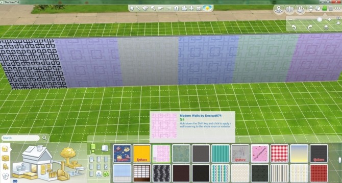 Sims 4 Modern Wallpapers and Tiles at Desicat674