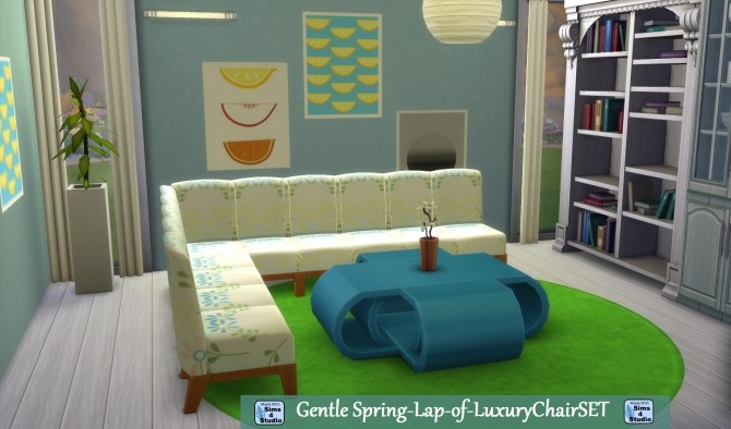 Sims 4 Lap of Luxury Modern Chair by wendy35pearly at Mod The Sims