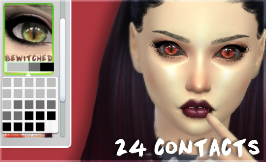 Sims 4 Bewitched 24 Halloween Non Default Eyes by kellyhb5 at Mod The Sims