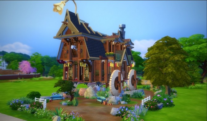 Sims 4 Lophiiformes house by Zagy at Mod The Sims