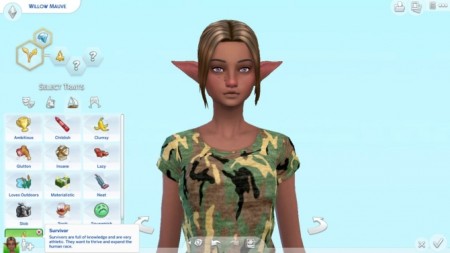 Survivor Trait by pastel-sims at Mod The Sims