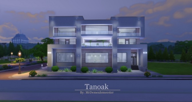 Sims 4 Tanoak house by MrDemeulemeester at Mod The Sims