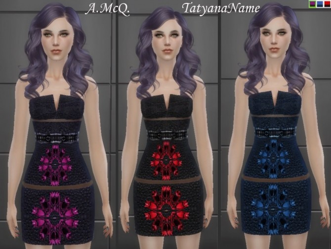 Sims 4 Mini Dress at Tatyana Name