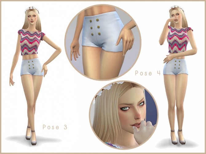 Sims 4 LEMONADE Simple Pose Pack by Screaming Mustard at Mod The Sims