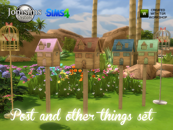 Sims 4 Post and other things ses by jomsims at TSR