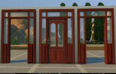 Lattice Door and Arch by AdonisPluto at Mod The Sims » Sims 4 Updates