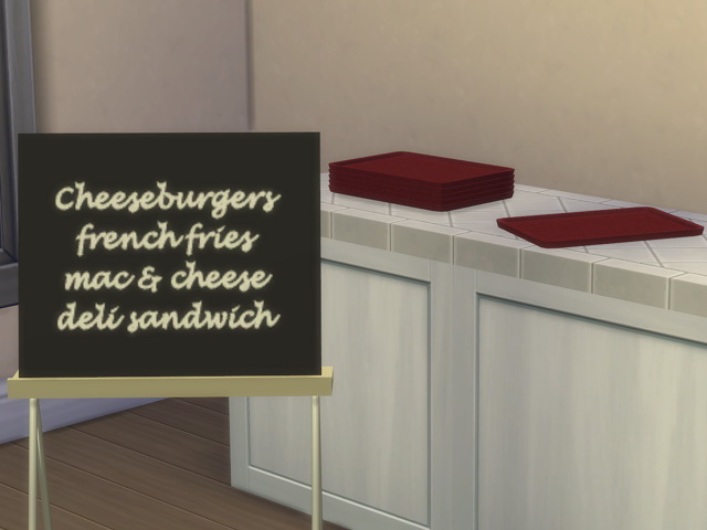 Sims 4 Get Schooled Cafeteria by Kresten 22 at Sims Fans