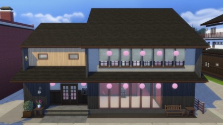 Japanese style Nightclub by Masaharu777 at Mod The Sims