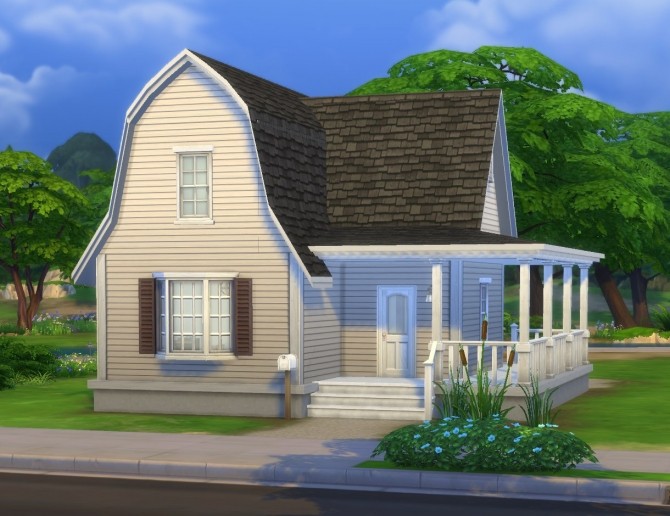 Sims 4 Bodoni house by plasticbox at Mod The Sims