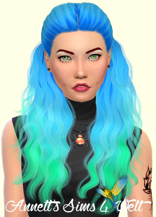 Cazys Hannah Hair Recolors At Annetts Sims 4 Welt Sims 4 Updates