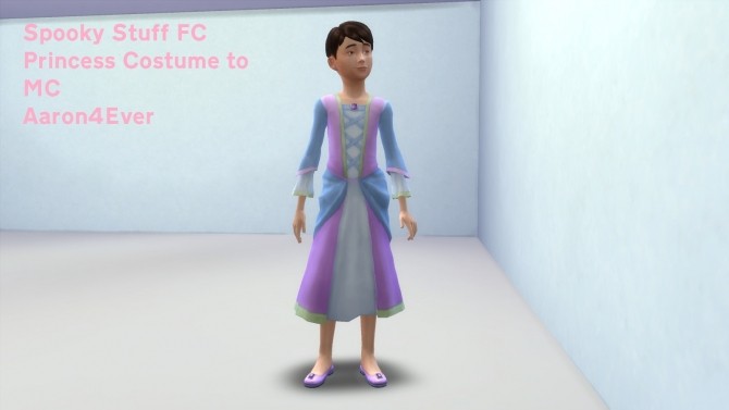 Sims 4 FC Princess Costume to MC by Aaron4Ever at Mod The Sims