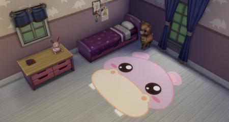 Animal Rugs for kids by Soff-32 at Mod The Sims