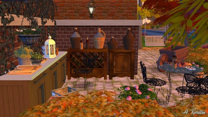 Sims 4 Silent autumn at Angelina Koritsa