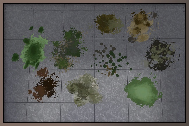 Sims 4 Dirt/stain on floor by Cappu at Blacky’s Sims Zoo