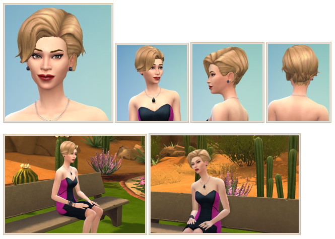 Sims 4 Dunaway Hair at Birksches Sims Blog