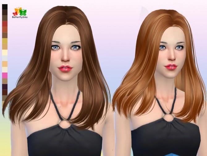 Sims 4 B fly hair 165 (PAY) at Butterfly Sims