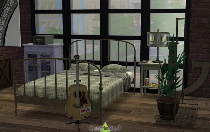 Sims 4 IKEA like Bedroom by Sandy at Around the Sims 4