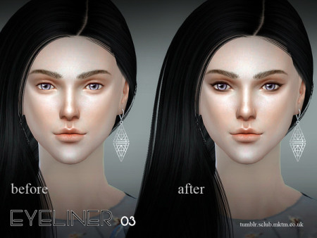 Eyeliner 03 By S-club Ll At Tsr » Sims 4 Updates