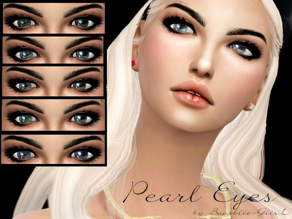 Sims 4 Pearl Eyes by Baarbiie GiirL at TSR