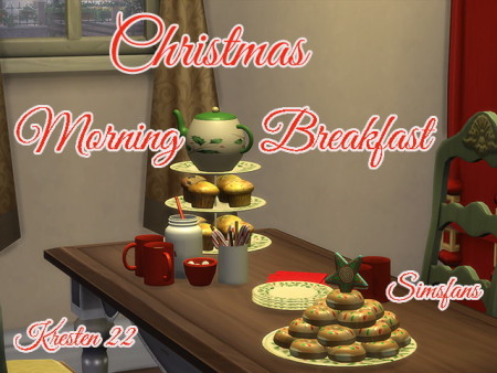 Christmas Morning Brakfast by Kresten 22 at Sims Fans