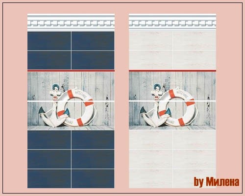 Sims 4 NOMAD wall tiles at Sims by Mulena