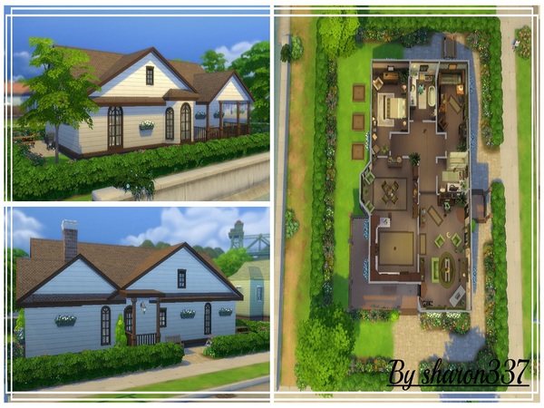 Sims 4 Springdale house by sharon337 at TSR