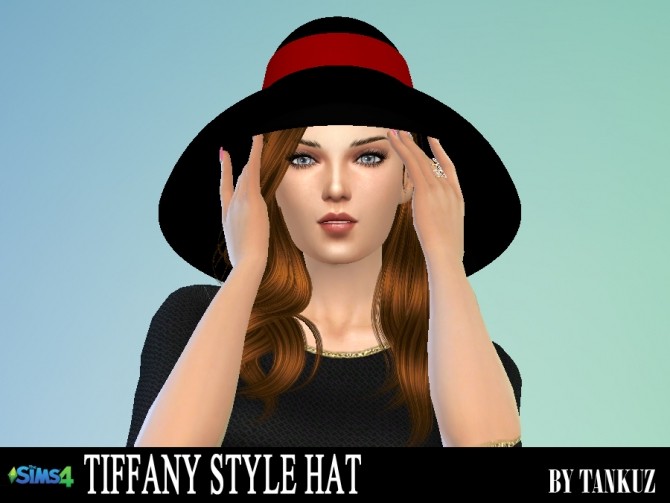Sims 4 Tiffany Style Hat at Tankuz Sims4