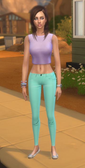 Sims 4 Skinny jeans at Gisheld