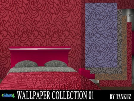Wallpaper Collection 01 at Tankuz Sims4