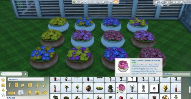 Sims 4 Pot Flowers from Sims 2 by AdonisPluto at Mod The Sims
