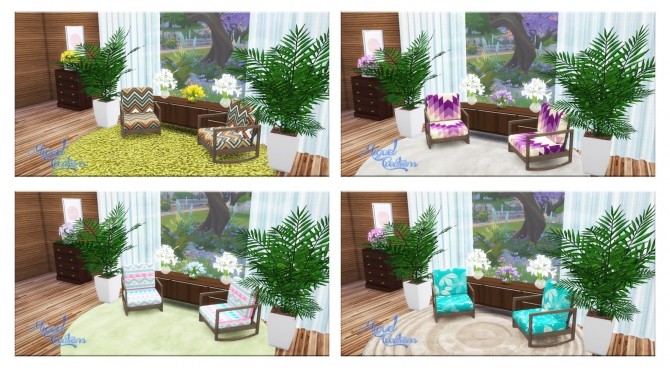 Sims 4 Armchair (Poltrona) Recolor at Victor Miguel