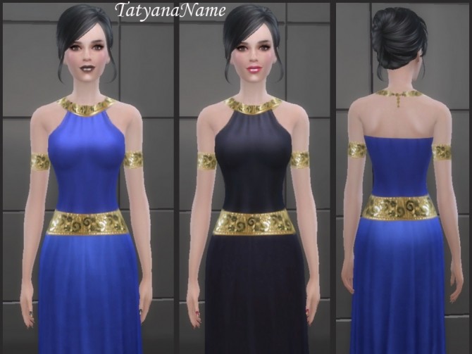 Sims 4 Egyptian dress at Tatyana Name