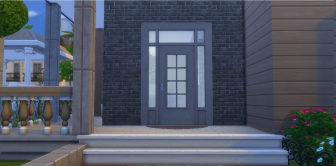 Sims 4 Arch Door