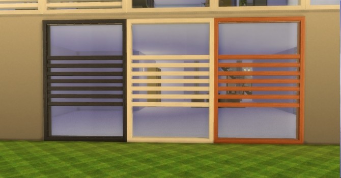 Sims 4 Modern Windows by AdonisPluto at Mod The Sims