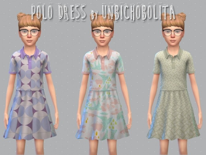 Sims 4 Polo dresses at Un bichobolita